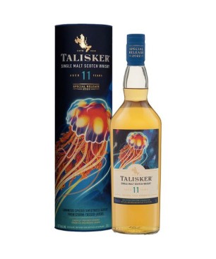 talisker 11 anni single malt scotch  whisky.