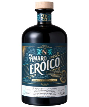 Amaro eroico confezione + 2 bicchieri