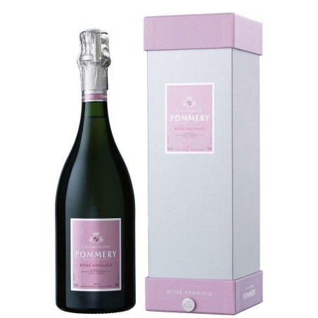 Pommery Rose' Brut Apanage champagne